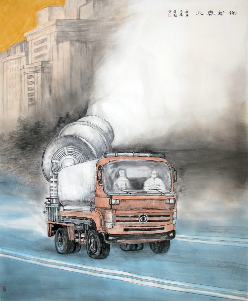 【甘肅全民戰(zhàn)“疫”】保衛(wèi)春天！蘭州榆中縣文藝界致敬“逆行者”