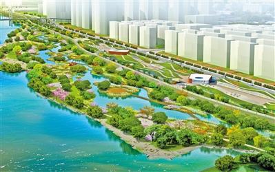 54萬平方米 雁灘濕地公園“入畫來”！