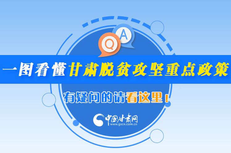 一圖看懂甘肅脫貧攻堅(jiān)重點(diǎn)政策，有疑問(wèn)的請(qǐng)看這里！