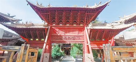 張掖民勤會(huì)館中的風(fēng)物印記