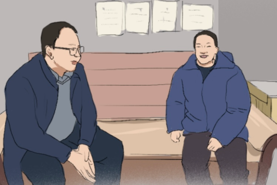 手繪丨追憶邱軍：扎根泥土，他把生命永遠(yuǎn)定格在扶貧路上