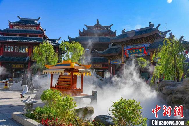 圖為嘉峪關(guān)方特歡樂世界。(資料圖) 趙海宏 攝