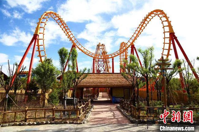 圖為嘉峪關(guān)方特歡樂世界。(資料圖) 趙海宏 攝