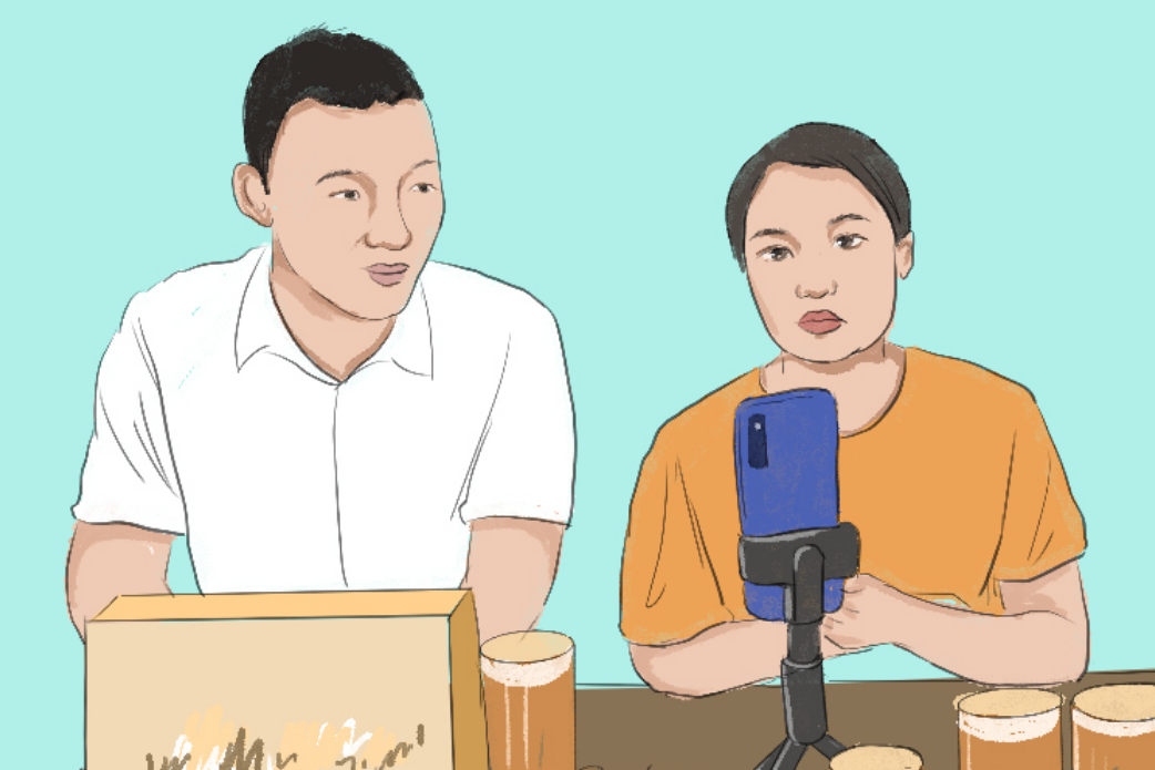 手繪|攢勁！閃閃發(fā)光的up青年