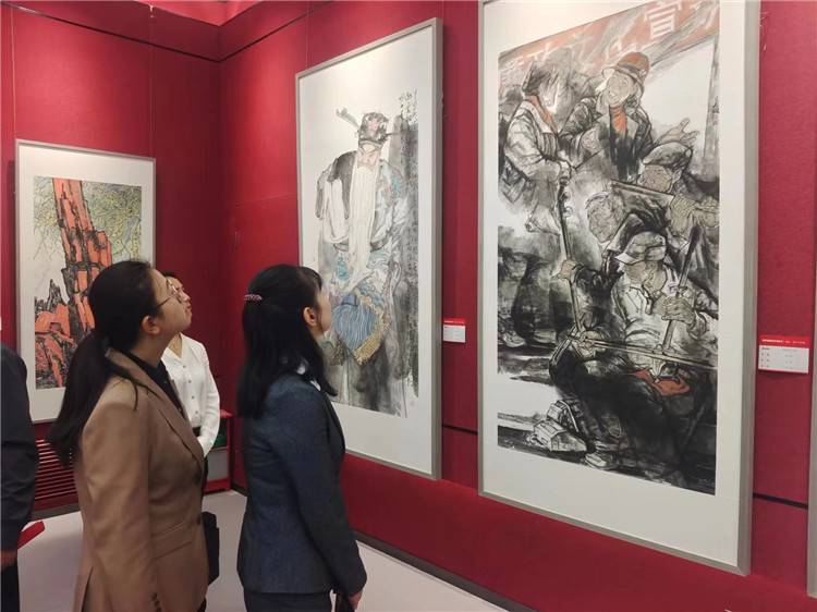 2023年5月，甘肅省紀(jì)委監(jiān)委機(jī)關(guān)、省委巡視辦、省文旅廳主辦，甘肅畫院承辦的甘肅省廉潔文化美術(shù)、書法、設(shè)計(jì)作品展開(kāi)展，逾萬(wàn)人參觀。.jpg