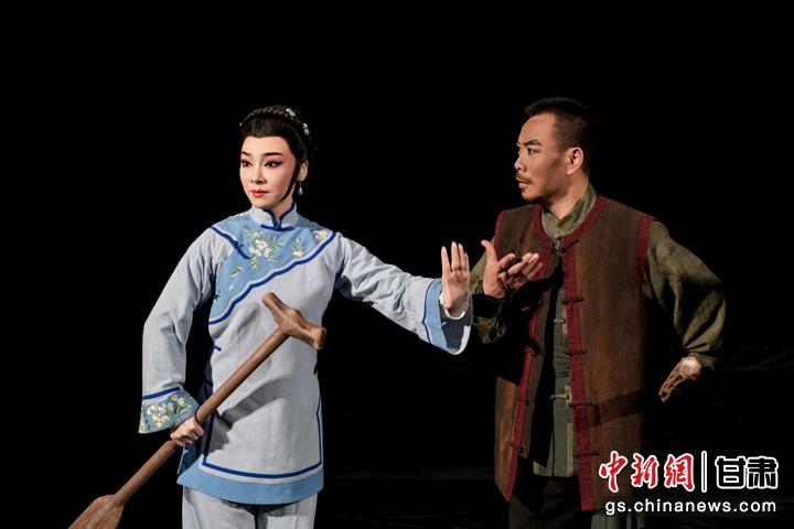 圖為演出劇照。甘肅省隴劇院供圖