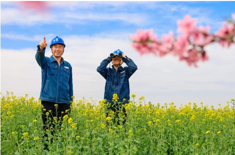 國網(wǎng)慶陽供電公司：“電力藍(lán)”護(hù)航春耕與花季